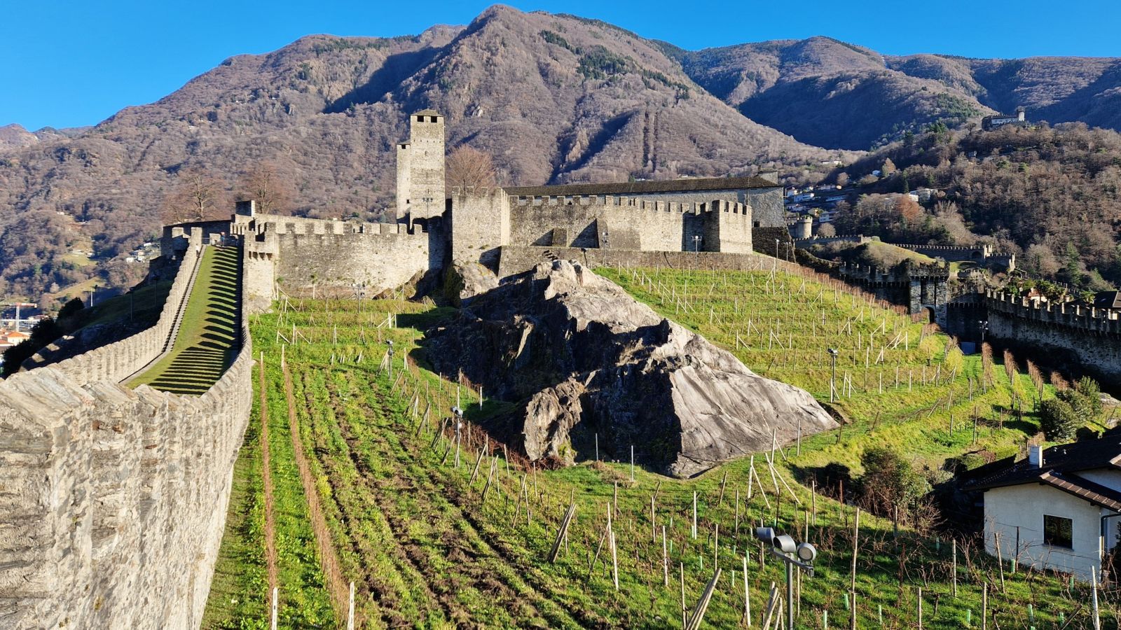 Festung von Bellinzona, UNESCO-Welterbe seit 2000
