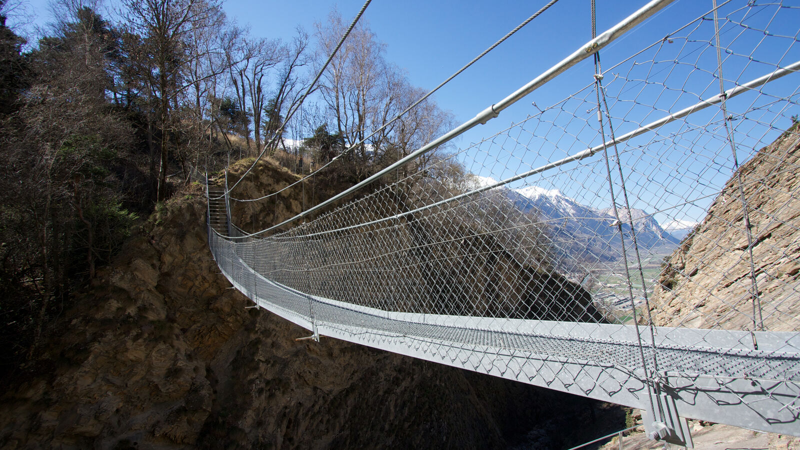 Hängebrücke Jolischlucht