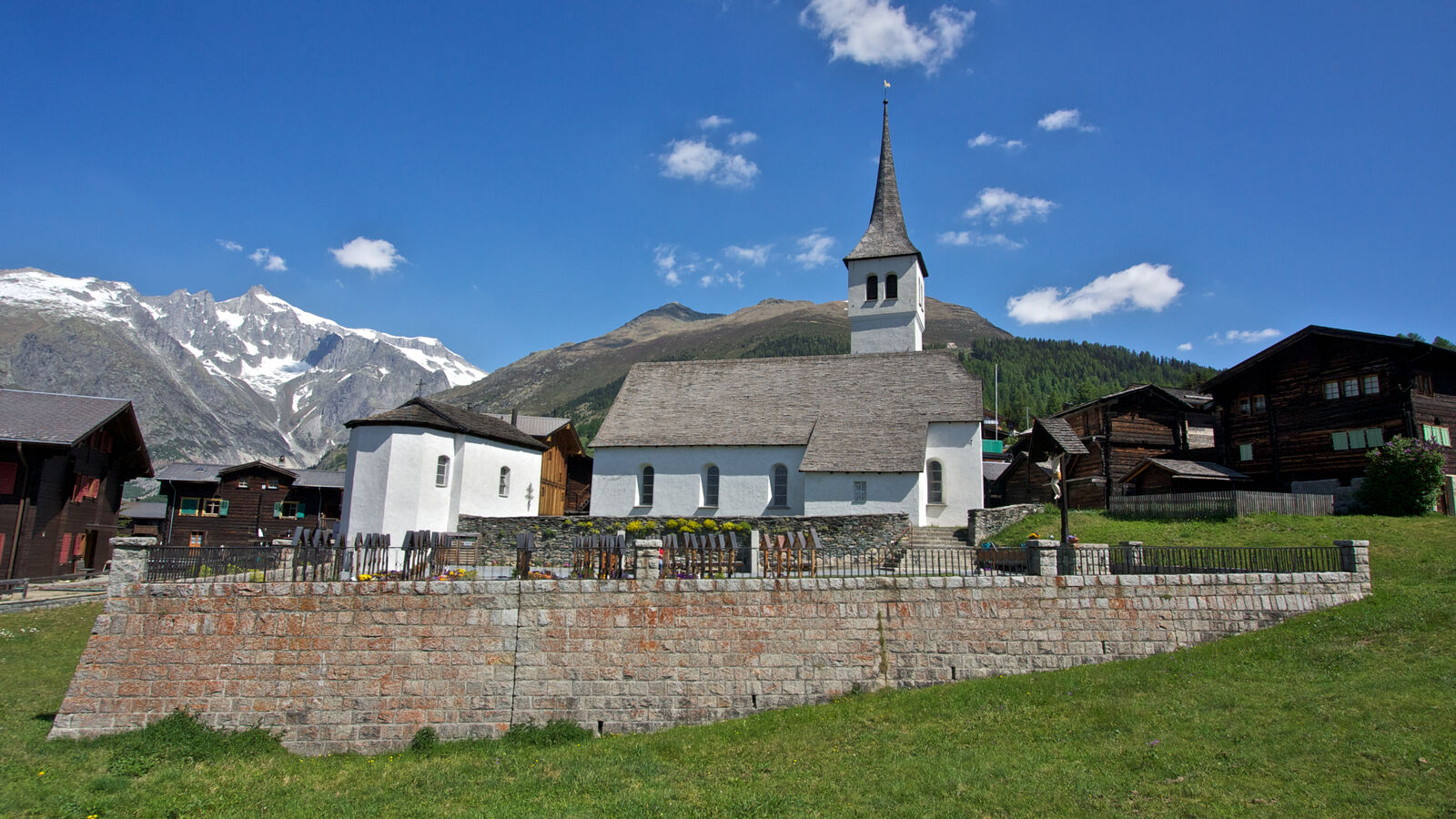 Die Kirche von Bellwald