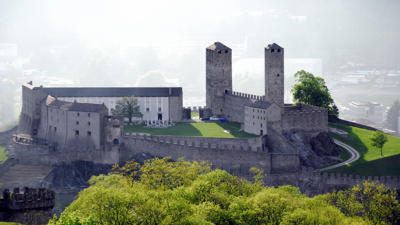 Festung von Bellinzona - Castelgrande