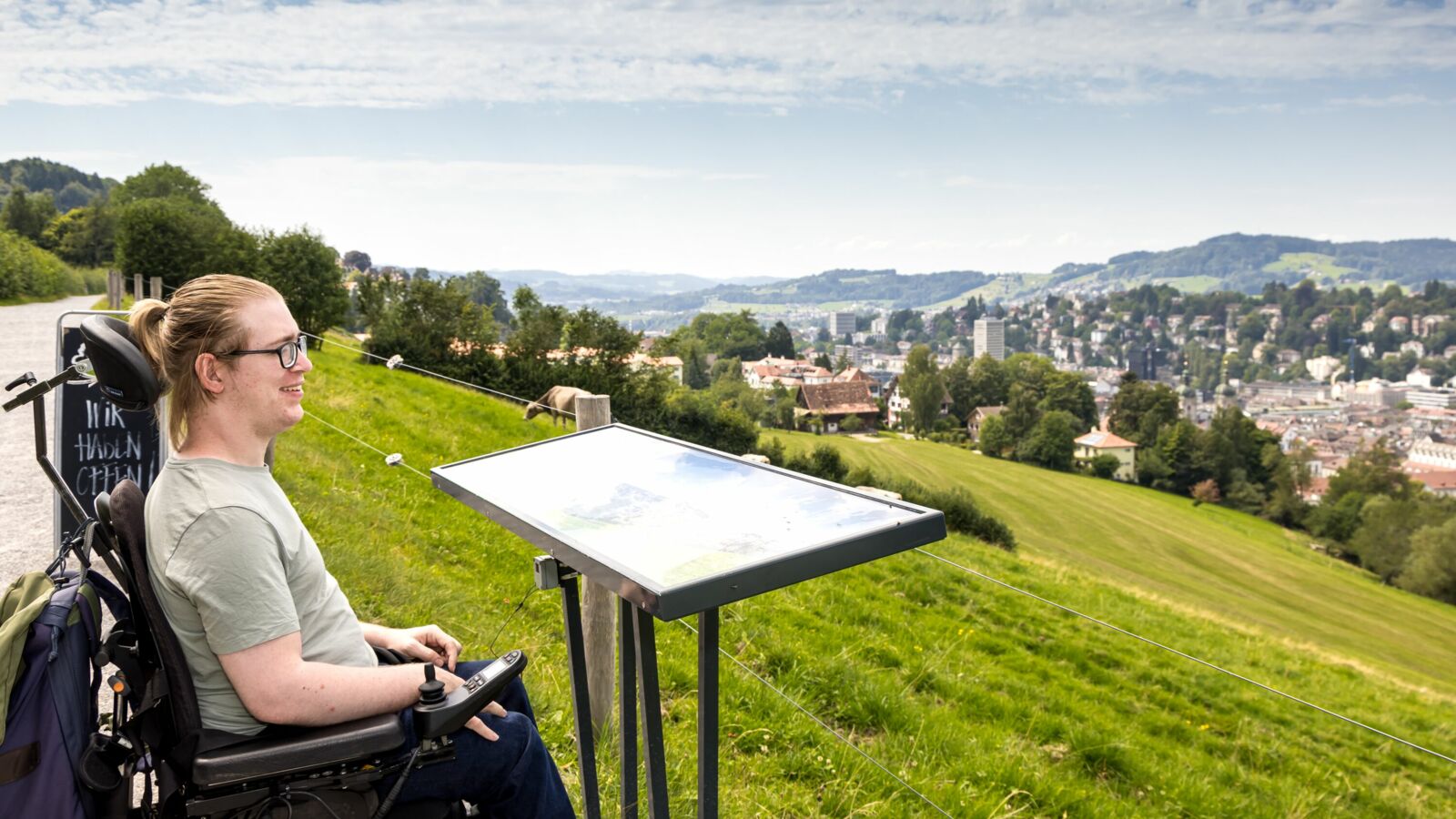 Blick auf die Stadt St. Gallen