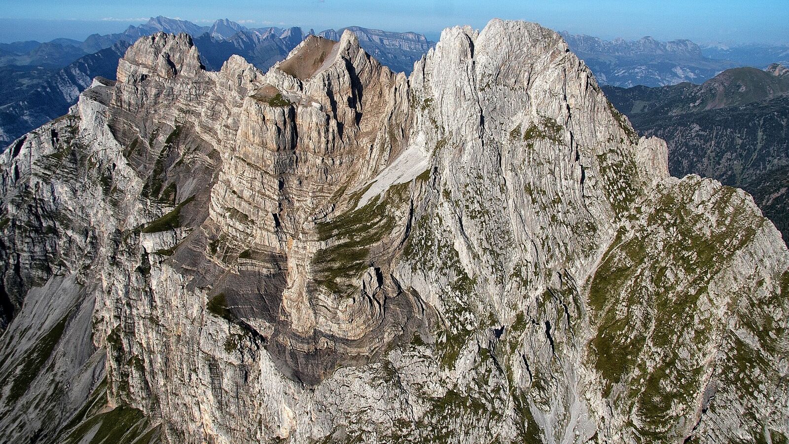 Faltenbau am Mürtschenstock 