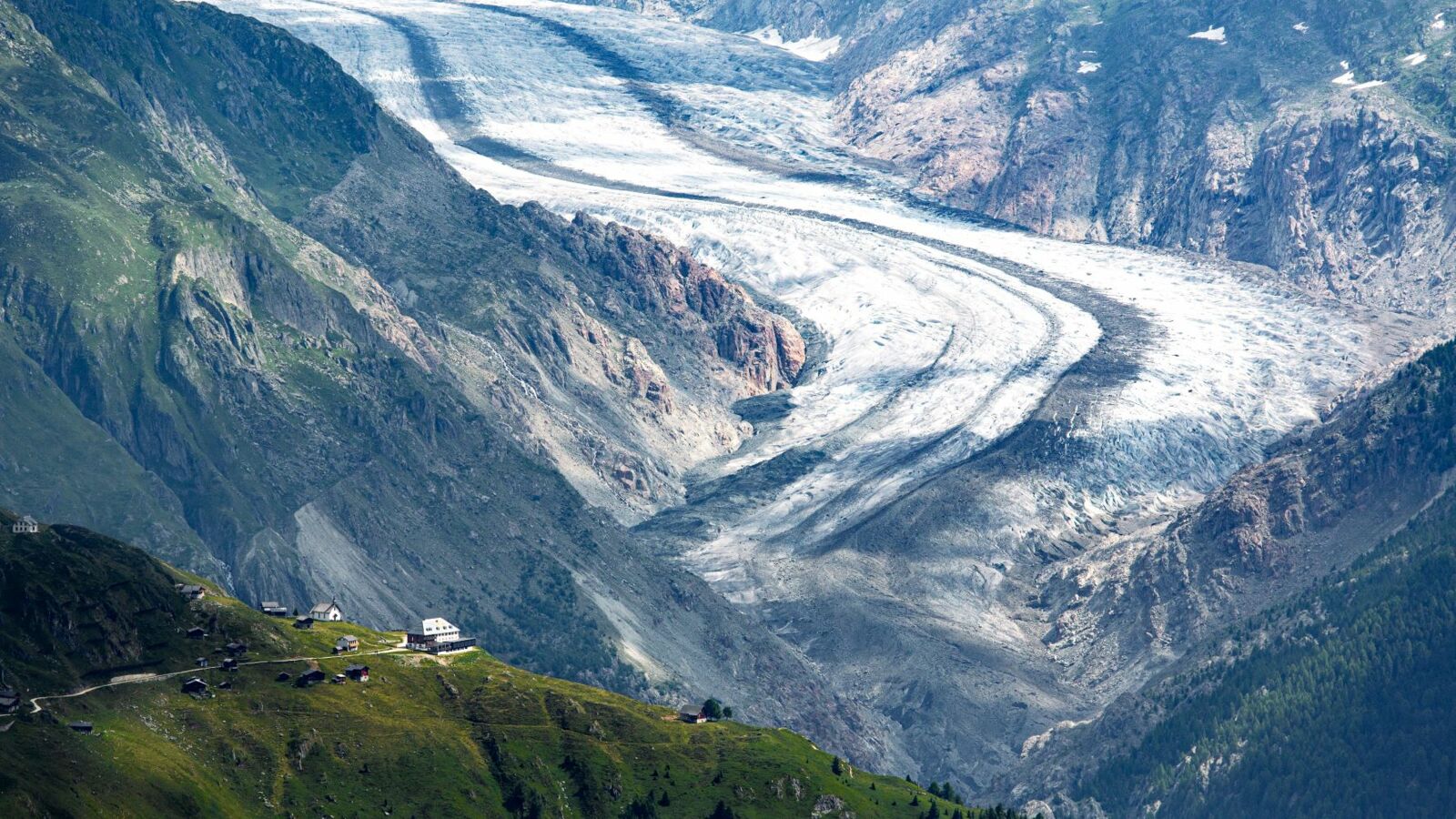 Schweizer Alpen Jungfrau-Aletsch