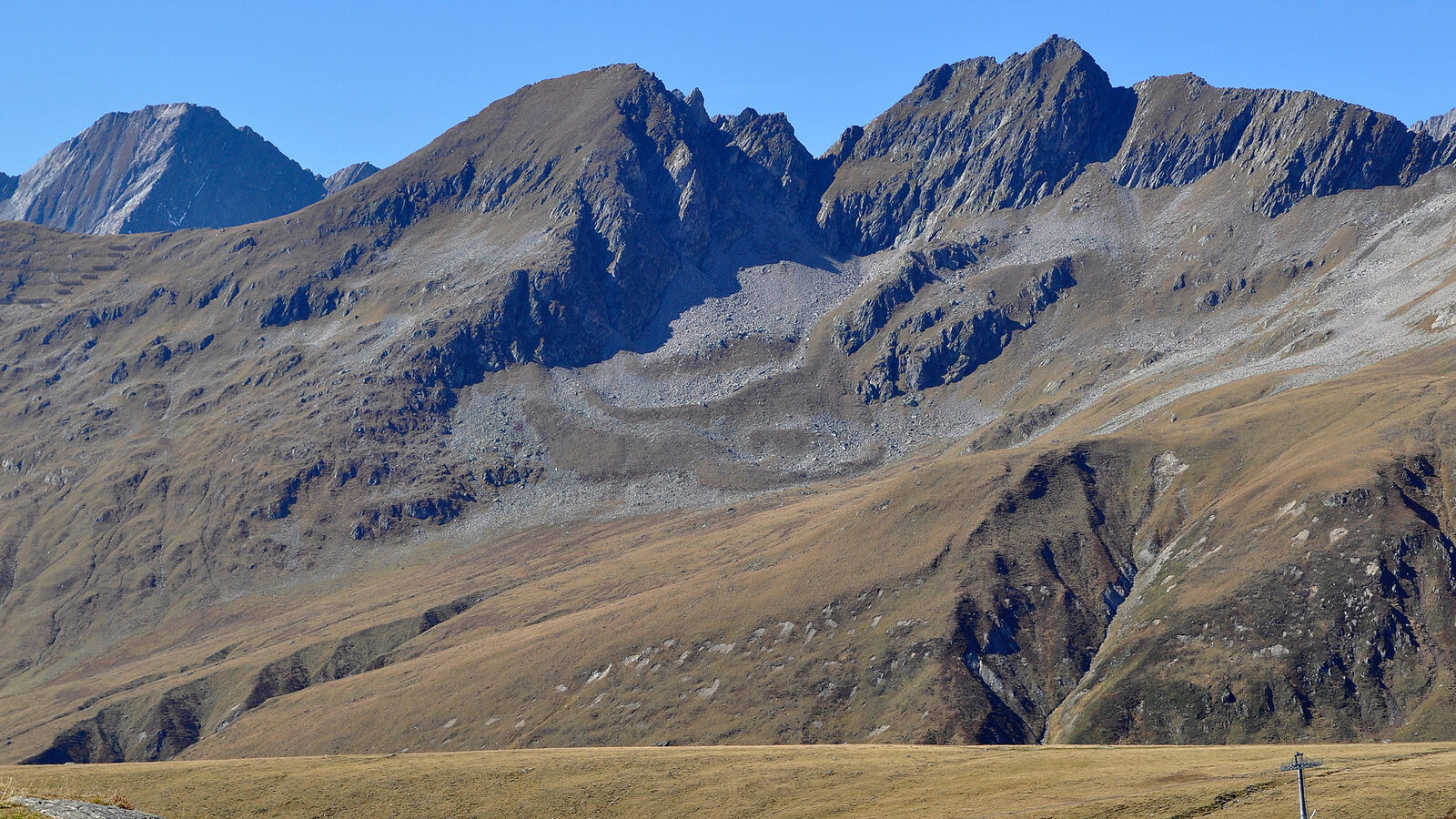 Fossiler Blockgletscher am Hofathorn