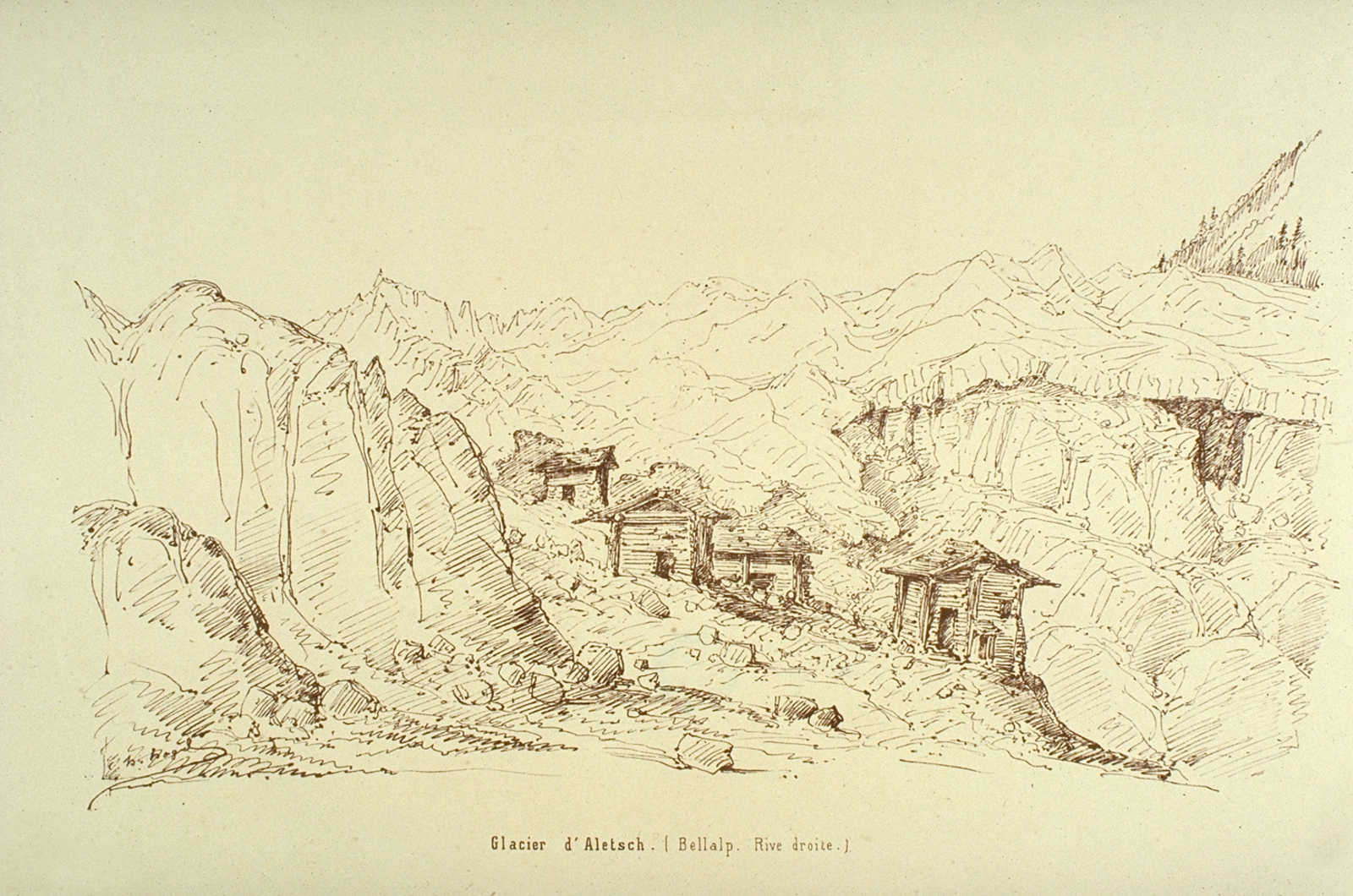 Hütten zum Blattjer 1849