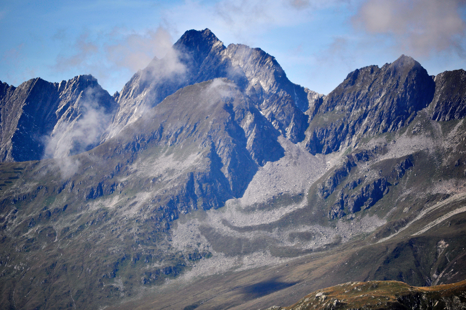 Fossiler Blockgletscher am Hofathorn