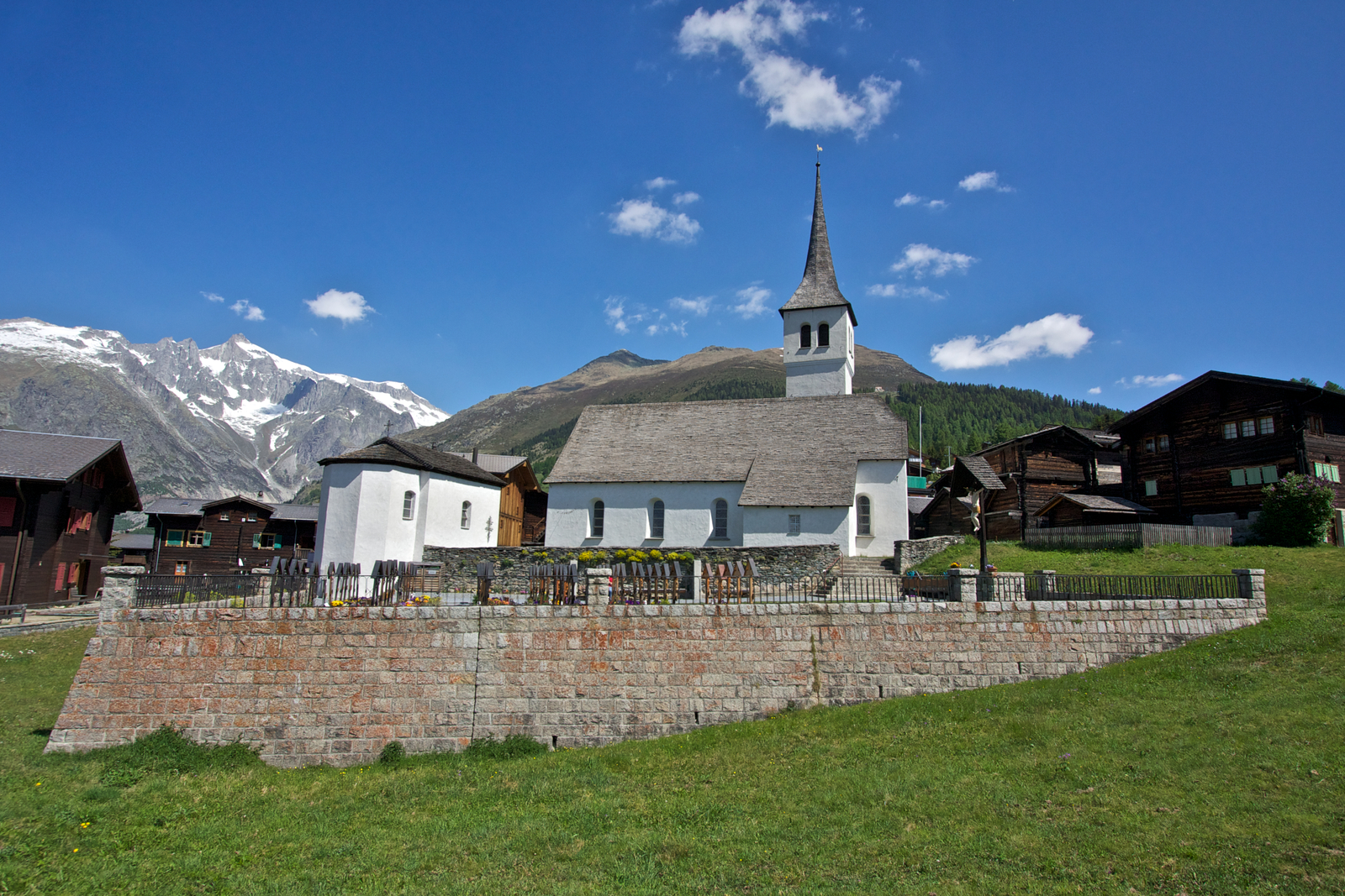Die Kirche von Bellwald