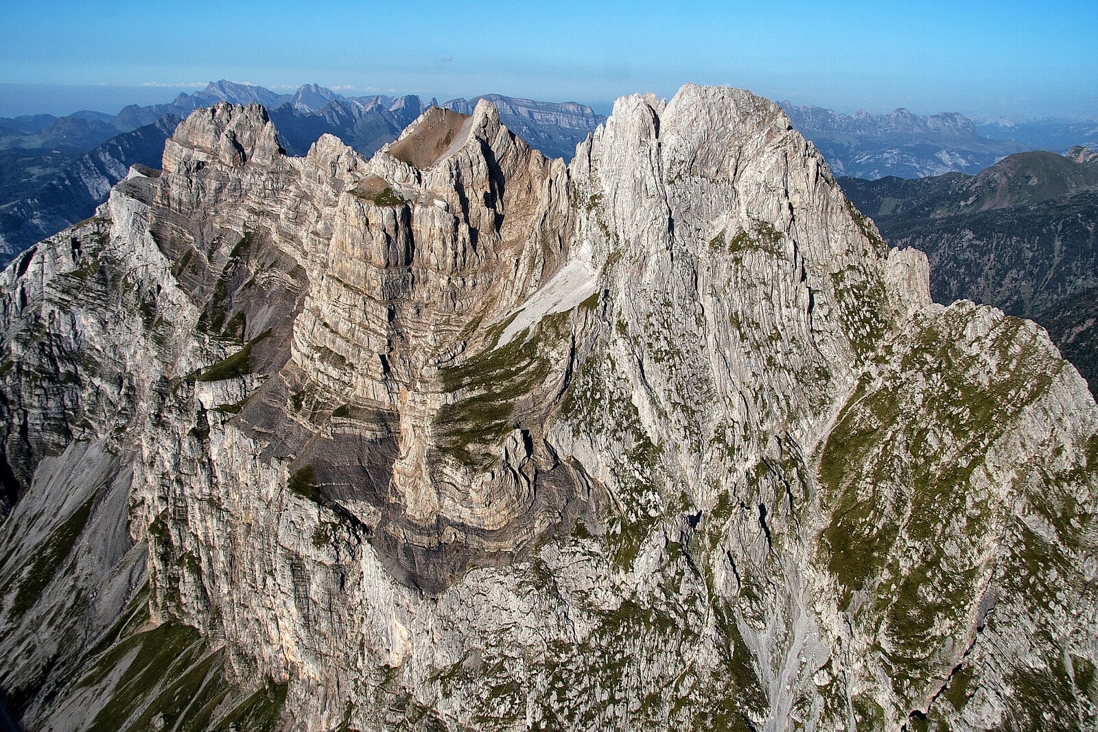 Faltenbau am Mürtschenstock 