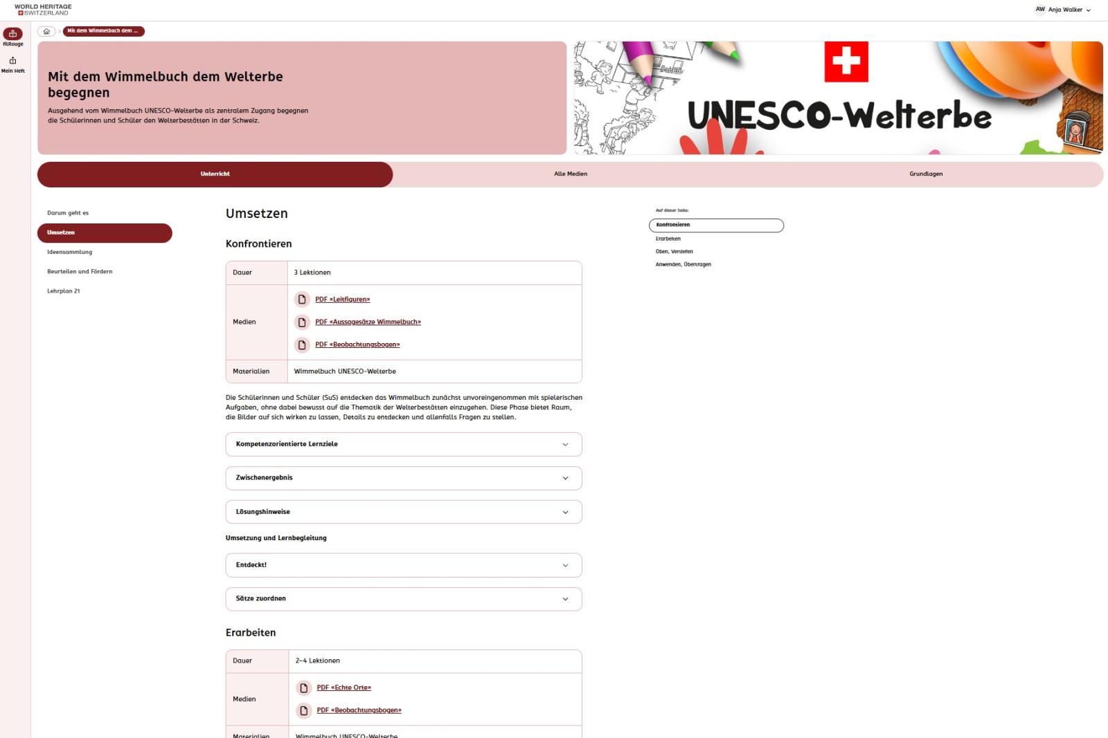 Darstellung für LP