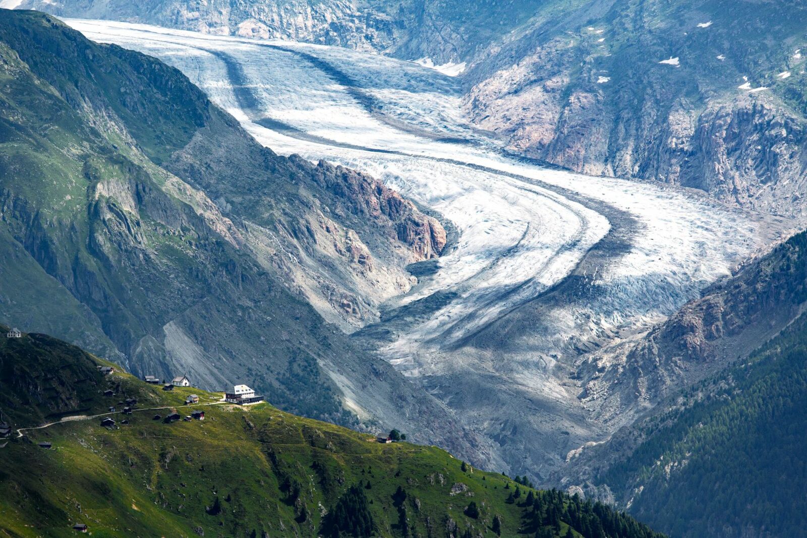 Schweizer Alpen Jungfrau-Aletsch