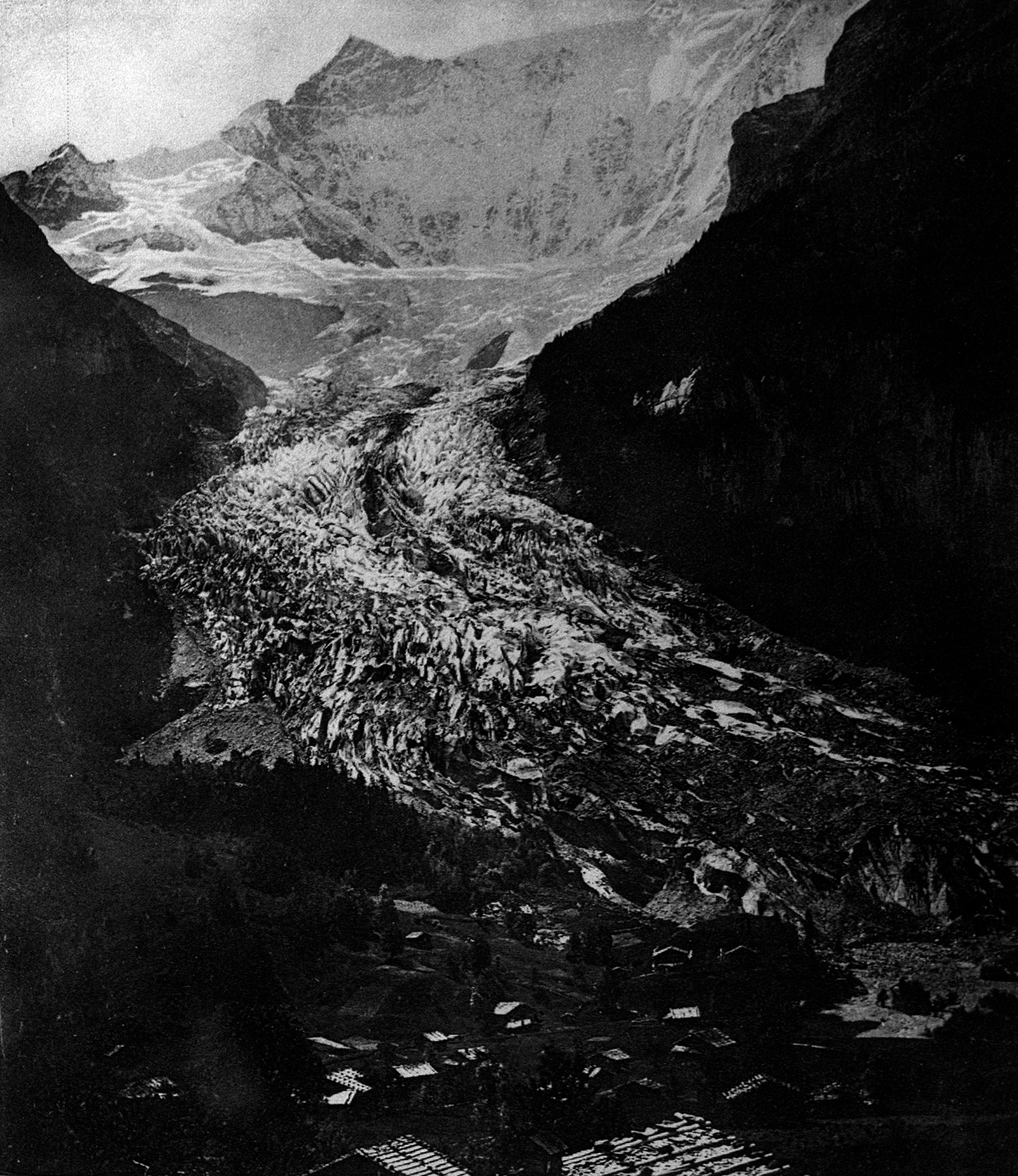 Unterer Grindelwaldgletscher 1858